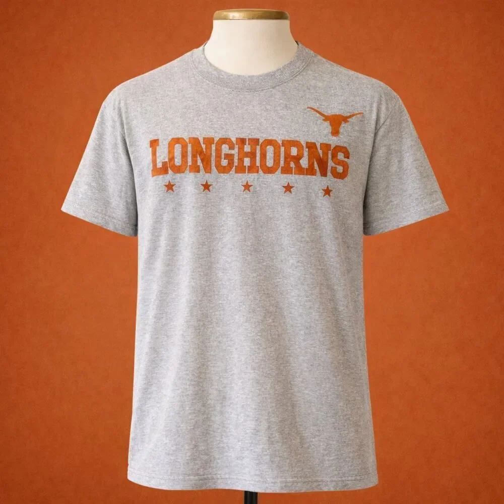 Brand New Texas Longhorns We Are Texas SS Gray Graphic Shirt XL